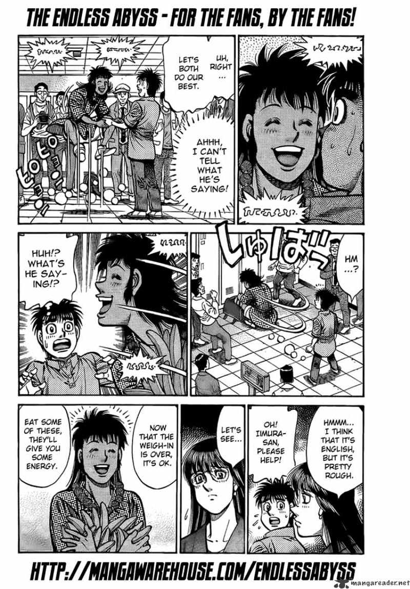 Hajime no Ippo: Fighting Spirit, Chapter 863 image 08
